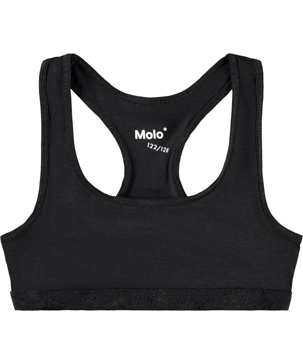 Jade 2-Pack - Black White - Black and white organic sporty top
