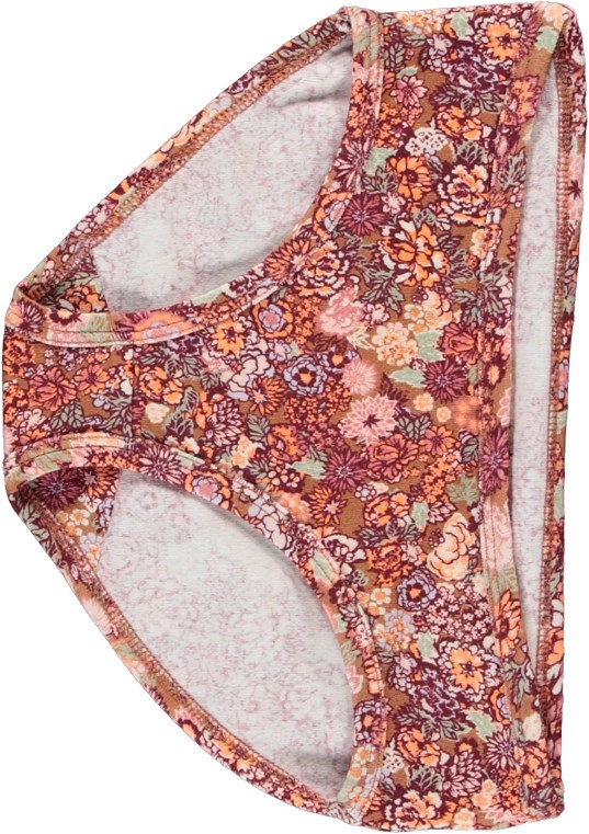 Janice Set - Bloom - Organic underwear set with flowers