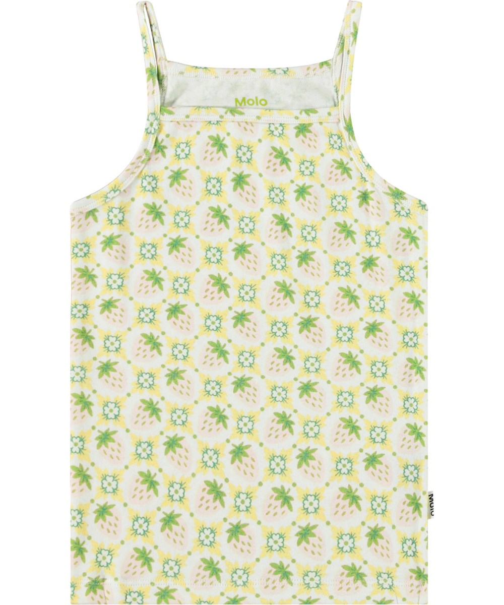 Janice Set - Pale Berries - Children's underwear set in soft organic cotton.