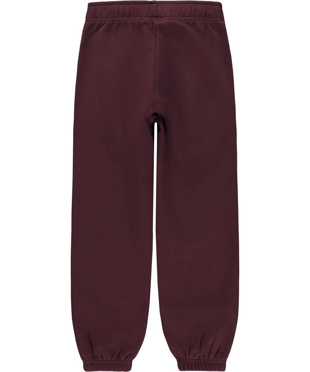 Adan - Sassafras - Bordeauxrode joggingbroek