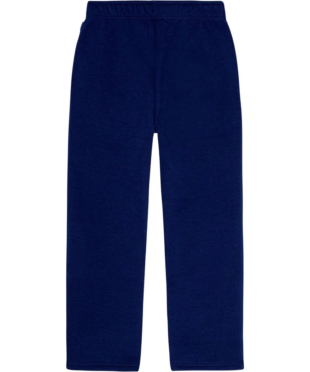 Adri - Oceanic - Zachte, warme donkerblauwe joggingbroek met elastische tailleband en zakken.