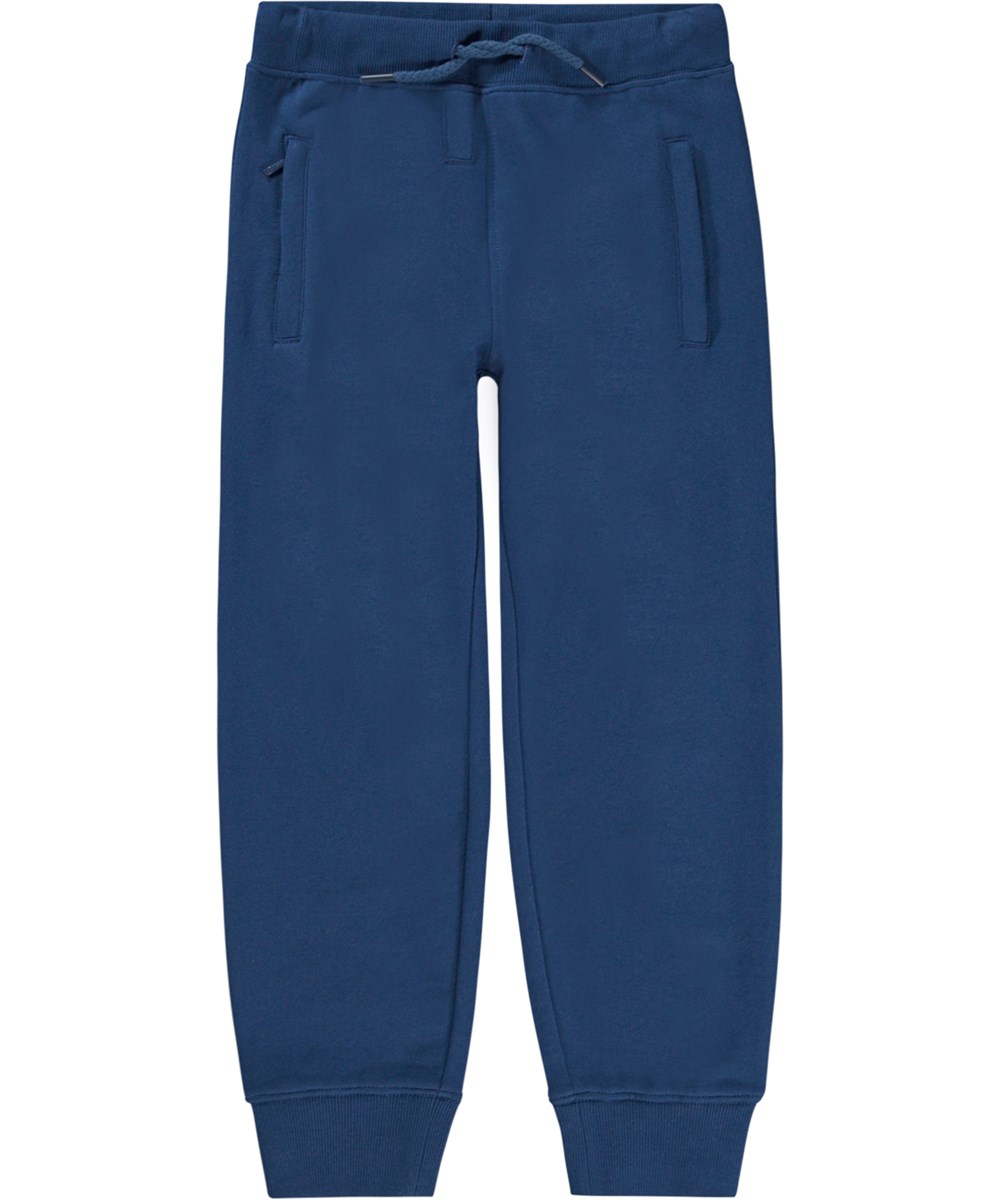 Afon - Indigo - Donkerblauwe slim fit joggingbroek