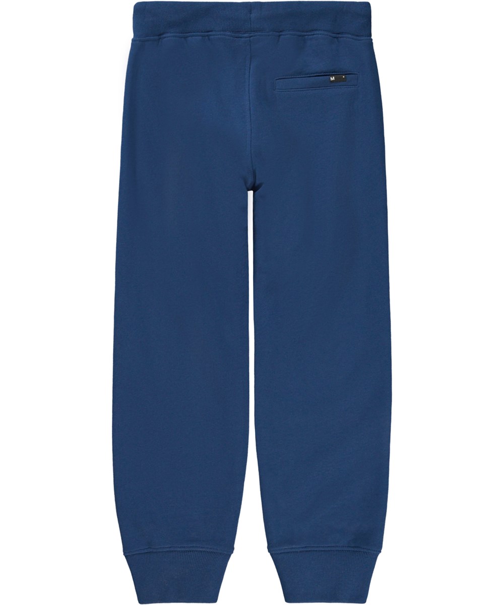 Afon - Indigo - Donkerblauwe slim fit joggingbroek