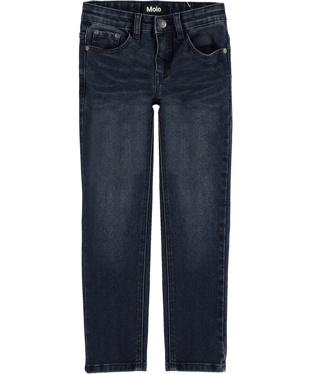 Aksel - Dark Indigo - Donkerblauwe slim fit jeans