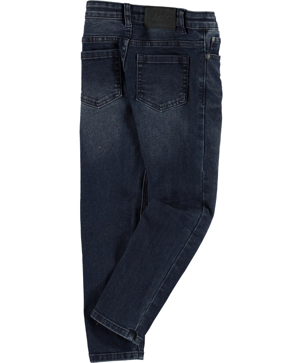 Aksel - Dark Indigo - Donkerblauwe slim fit jeans