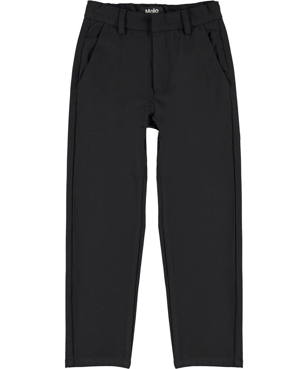 Alf - Black - Zwarte broek