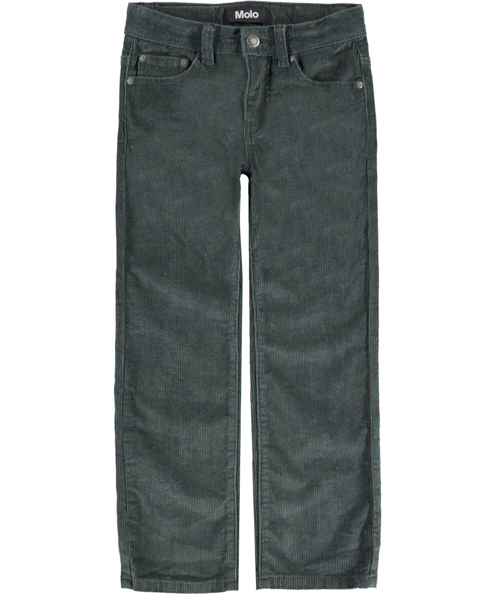 Alon - Eden - Groene corduroy broek