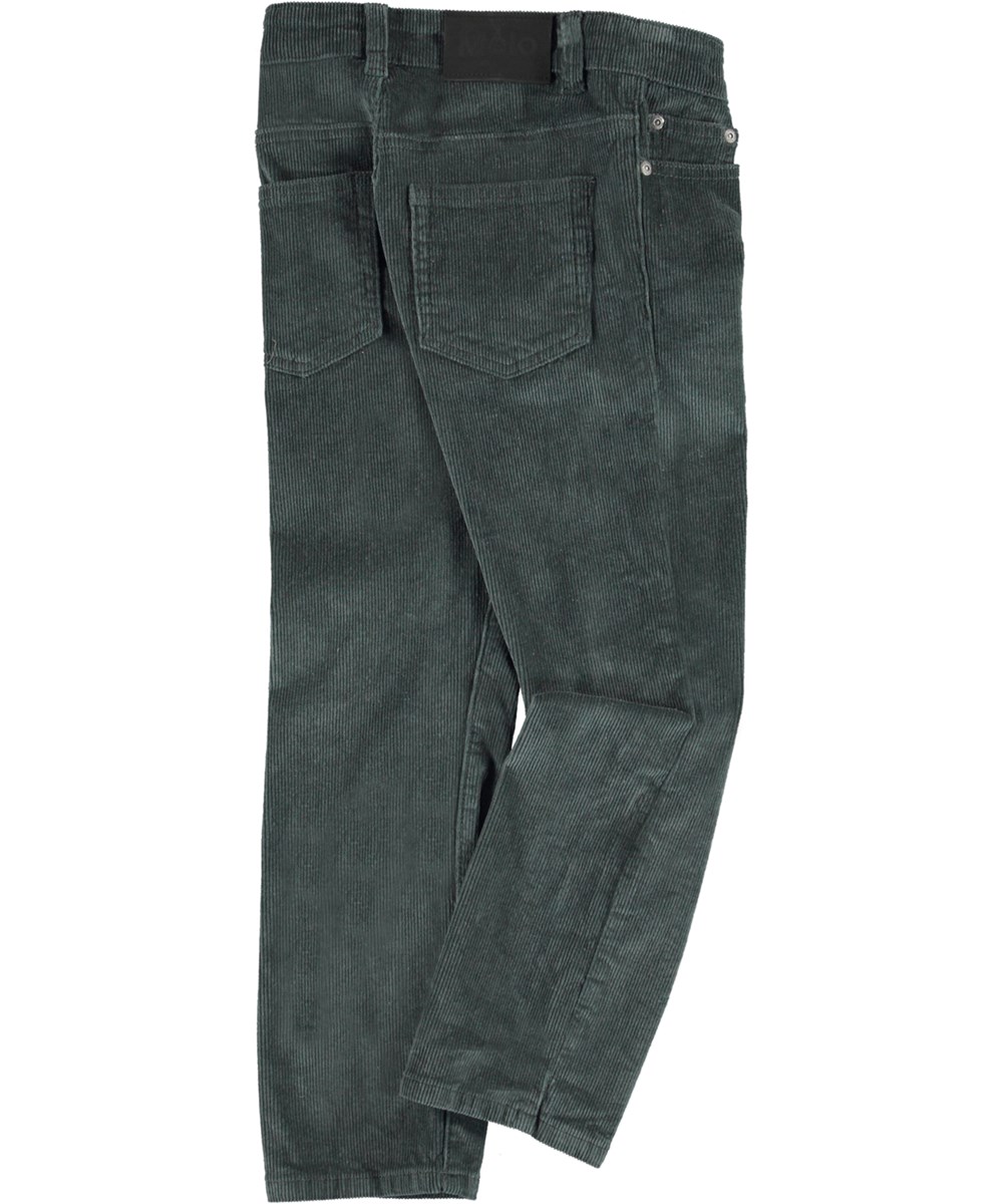 Alon - Eden - Groene corduroy broek
