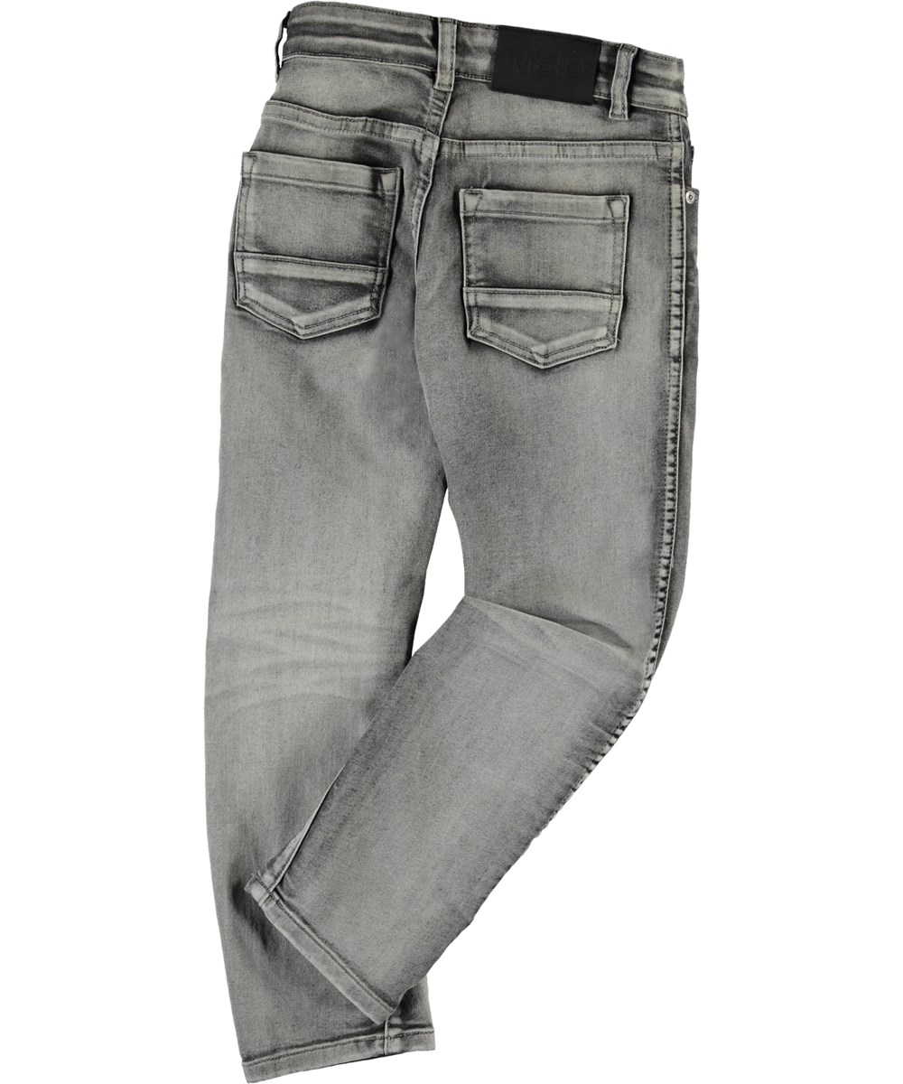 Alonso - Grey Washed Denim - Grijze spijkerbroek