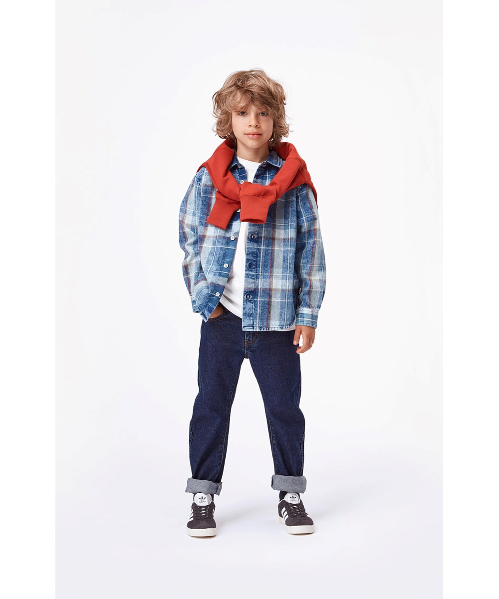 Alonso - Dark Indigo - Donkerblauwe jeans