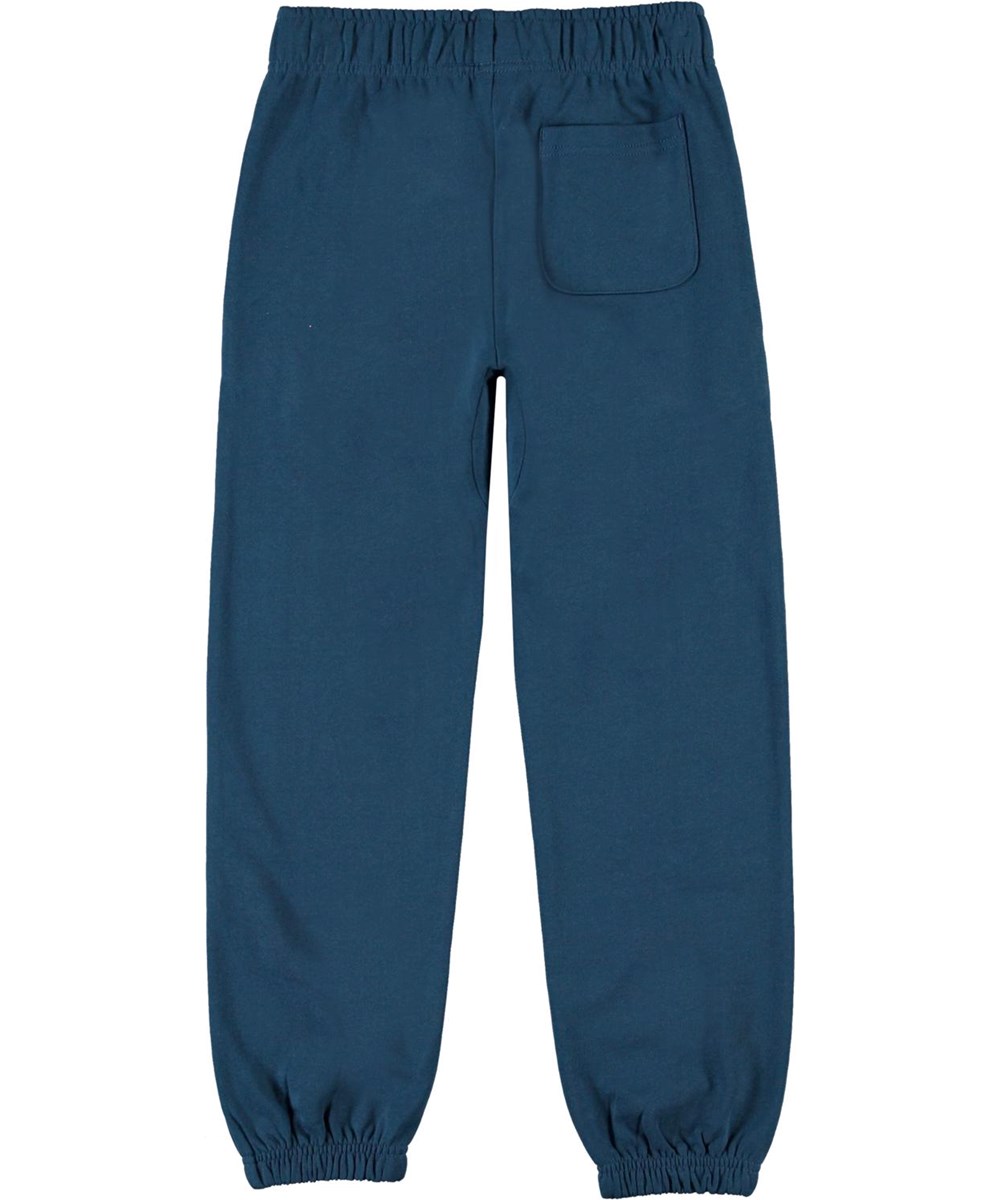 Ams - Sea - Blauwe biologische joggingbroek