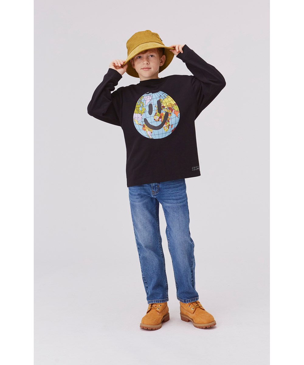 Andy - Vintage Denim - Gewassen blauwe jeans