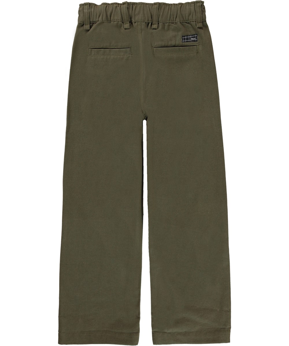 Aron - Vegetation - Wijde groene broek