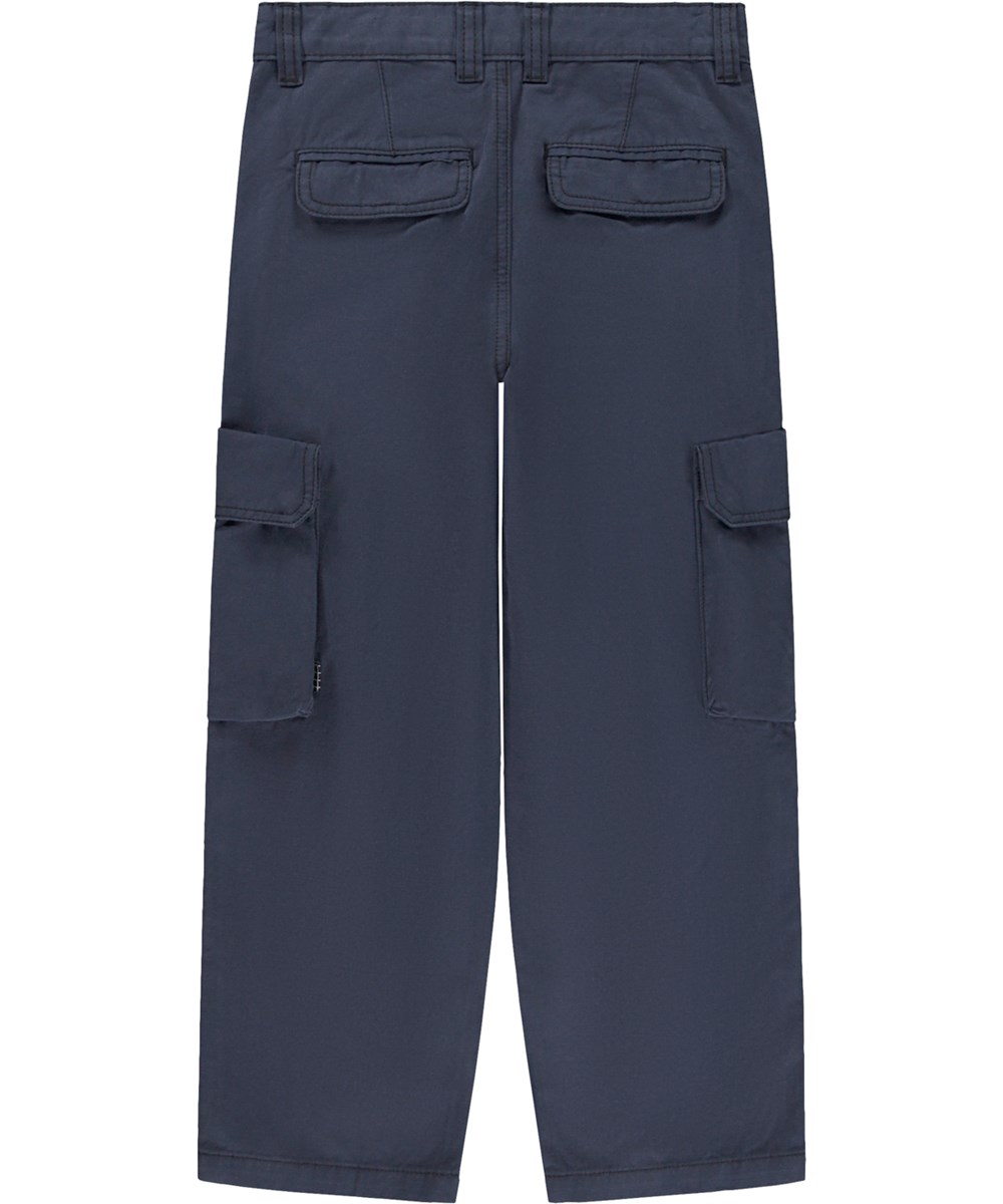 Austin - Dark Sky - Donkerblauwe cargo broek