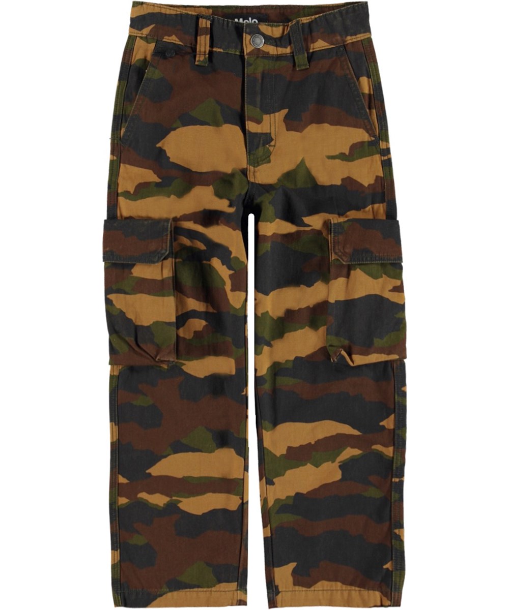 Austin - Simple Camo - Camouflage cargobroek
