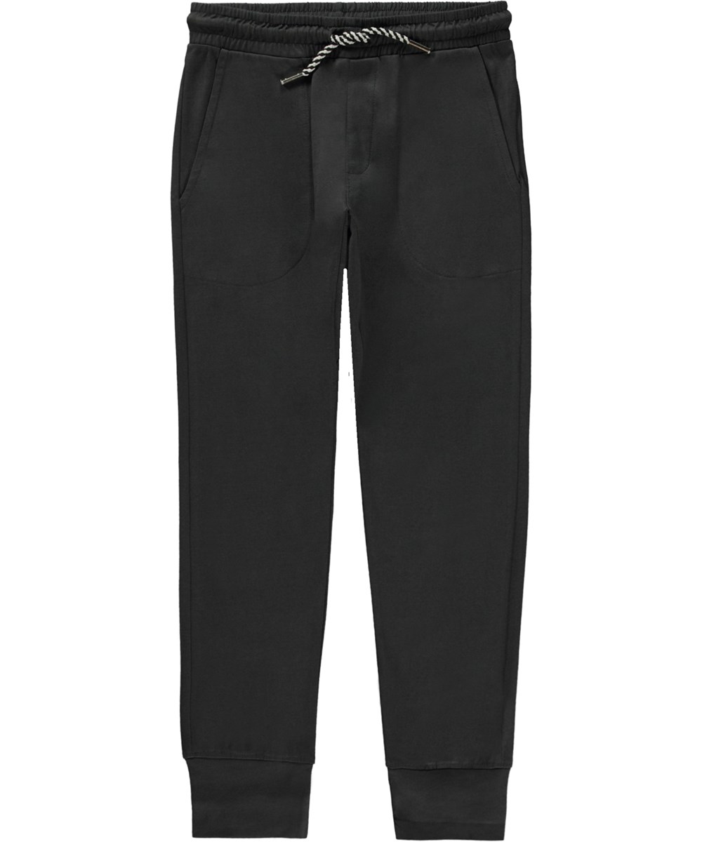 Avant - Space Grey - Donkergrijze katoenen joggingbroek