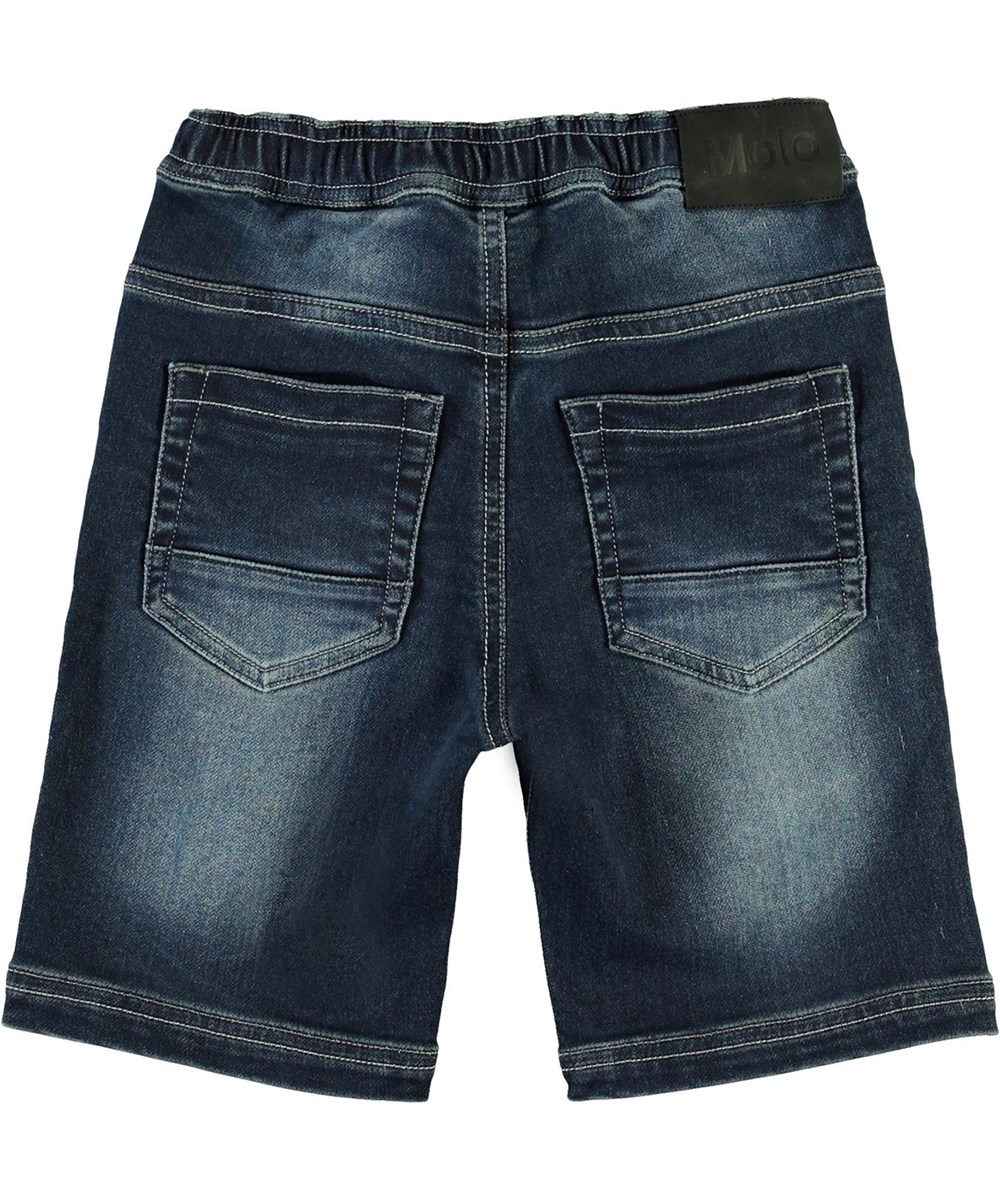 Ali - Dark Indigo - Relaxed korte jeans