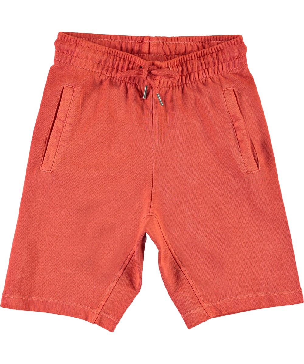 Aliases - Burnt Sienna - Korte rode joggingbroek