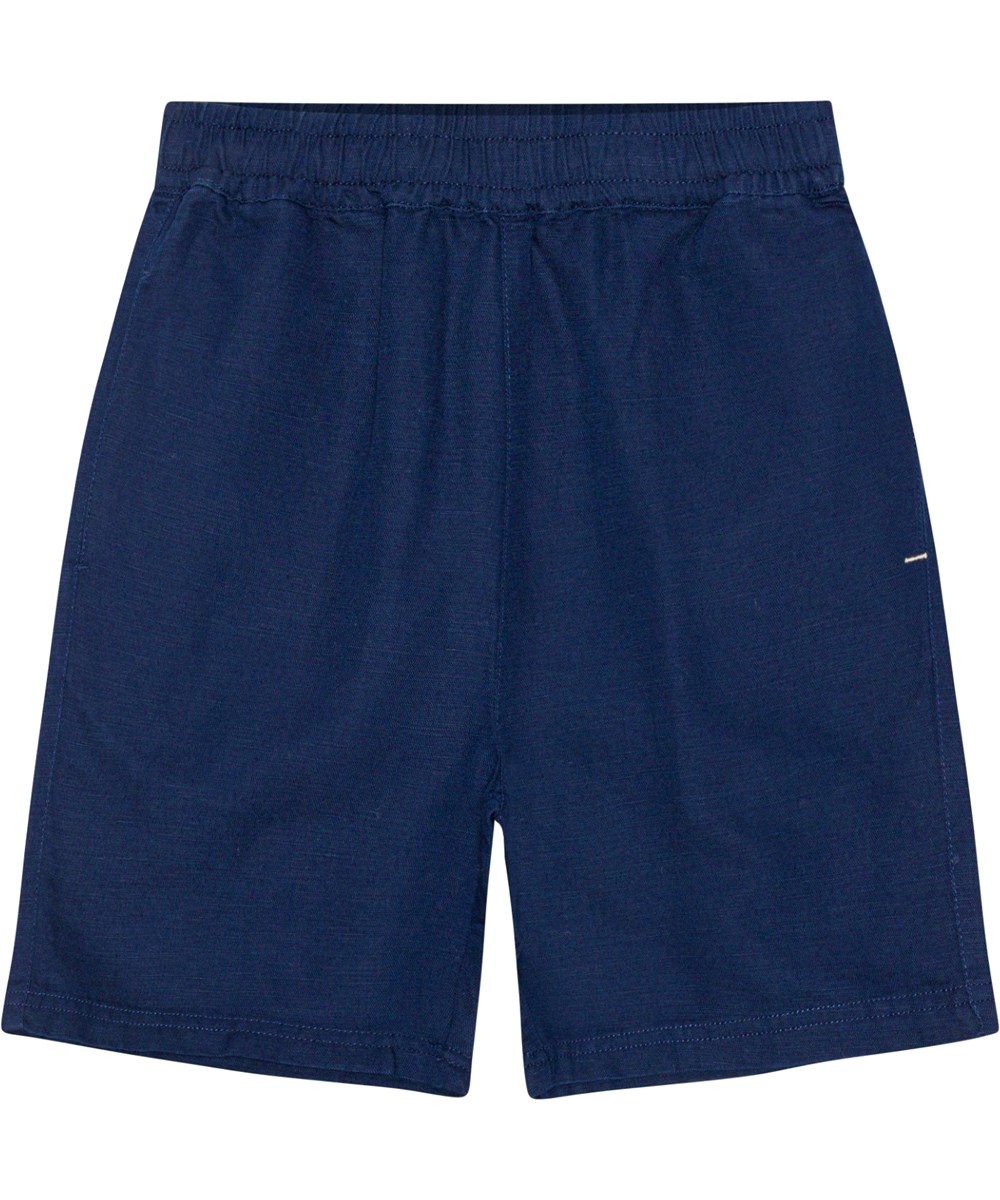 Amal - Universe - Donkerblauwe linnen short