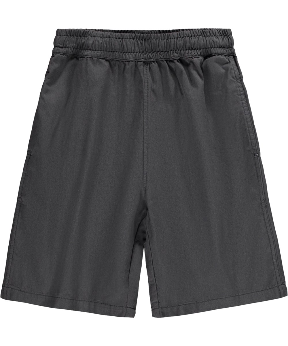 Arrow - Raven - Grijze shorts met koordje gemaakt van biologisch katoen 