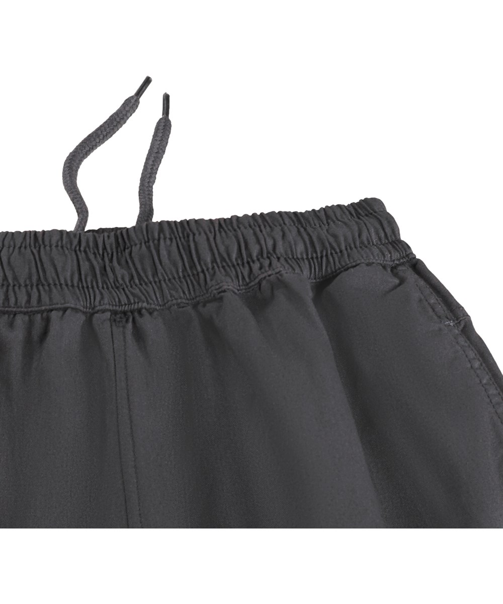 Arrow - Raven - Grijze shorts met koordje gemaakt van biologisch katoen 