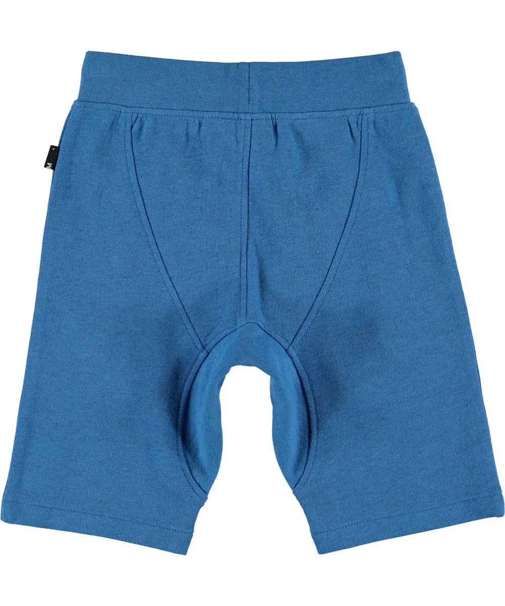 Ashtonshort - Azure - Blauwe korte joggingbroek