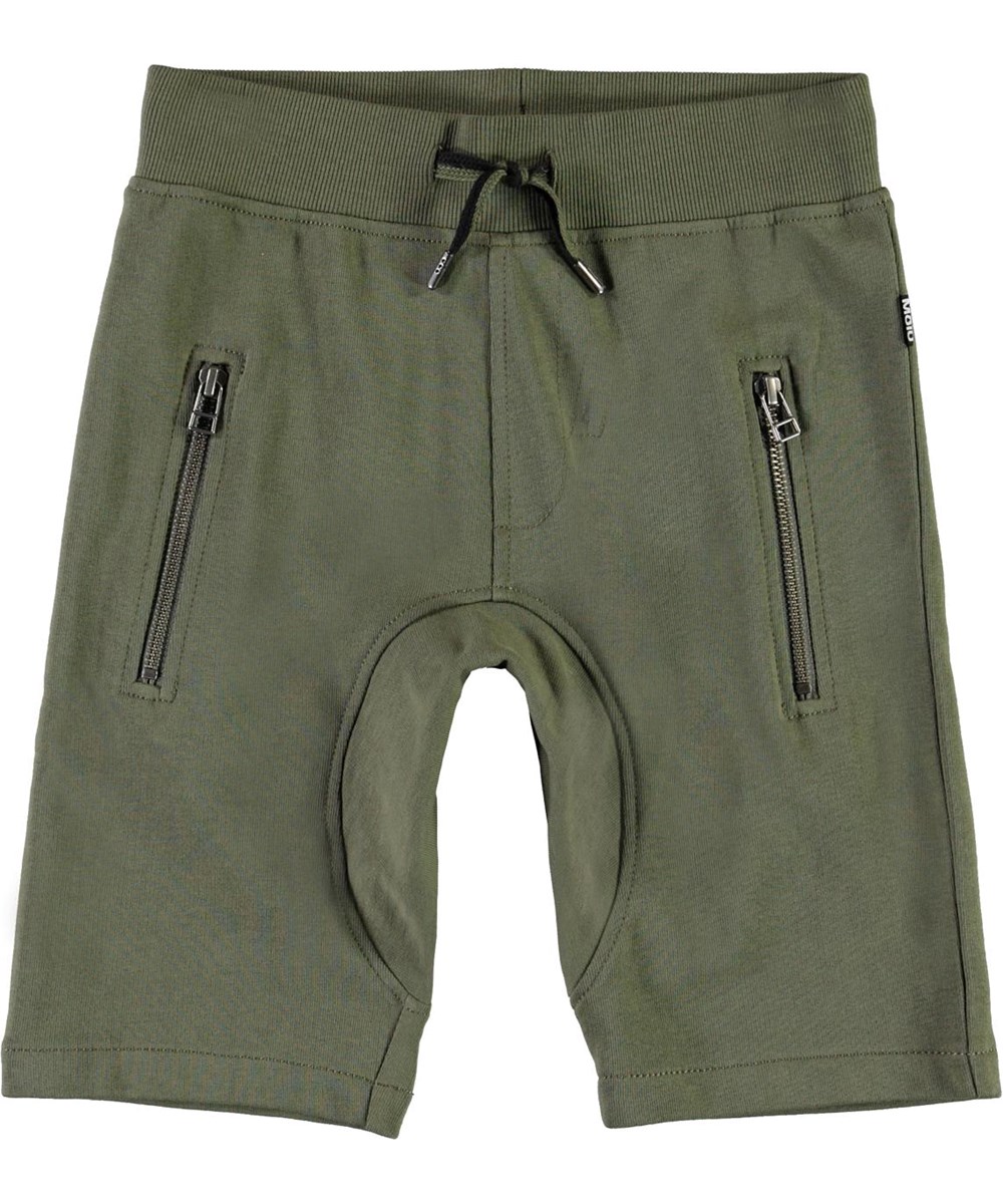 Ashtonshort - Vegetation - Groene biologische sweatshort