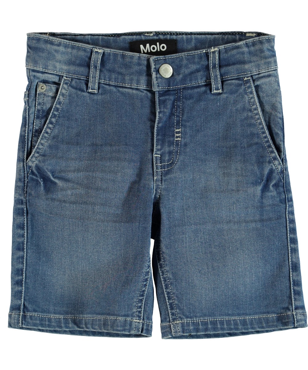 Asser - Blue Denim - Shorts - Blauw Denim