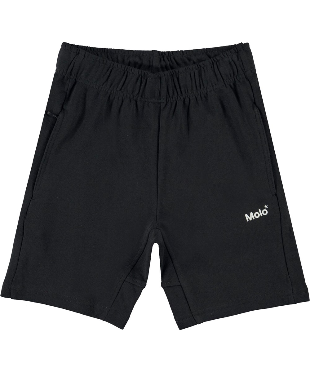 Axon - Black - Zwarte biologische sweatshort