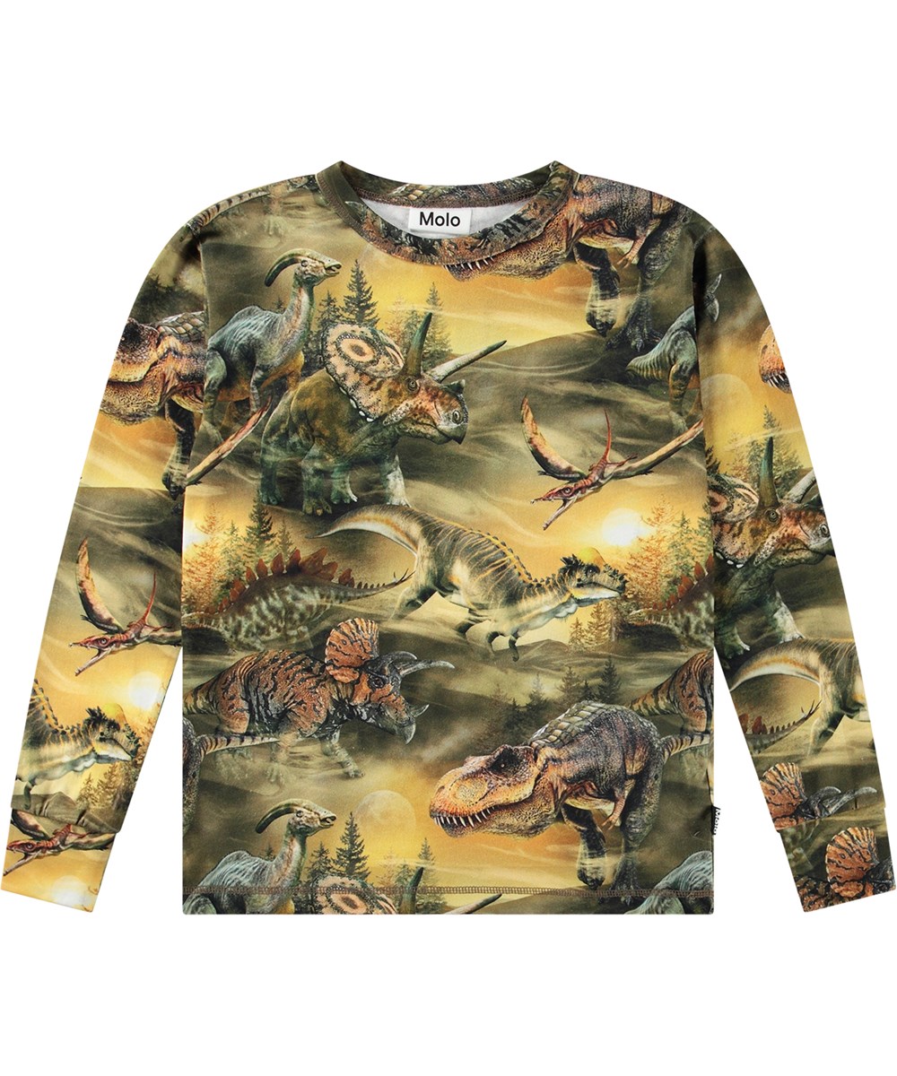 Tedo - Dino Dawn - Tweedelige pyjamaset van zacht biologisch katoen