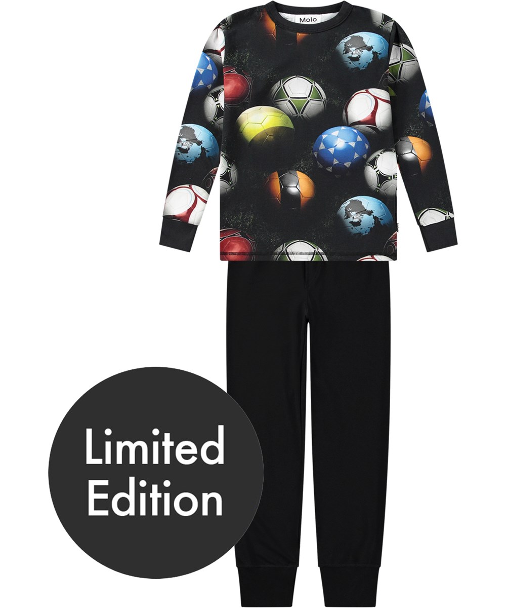 Tedo - World Football - Tweedelige pyjamaset van zacht biologisch katoen