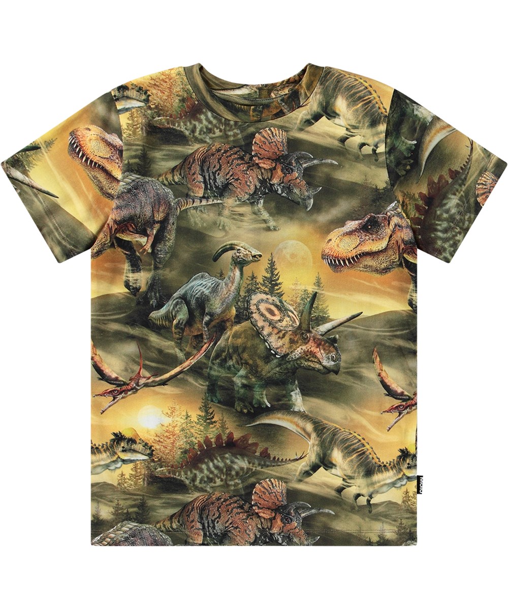 Thomas - Dino Dawn - Tweedelige pyjamaset van zacht biologisch katoen