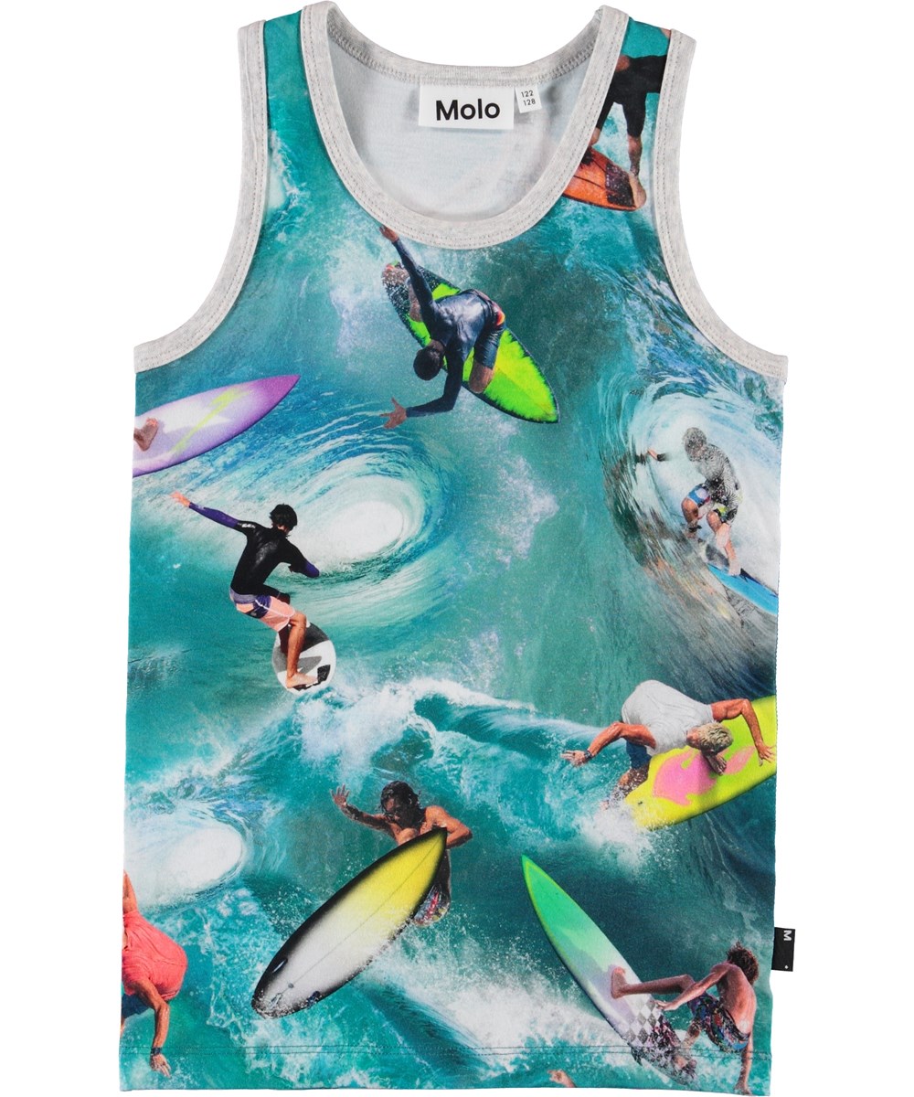 Jim - Surf - Hemd met surfprint