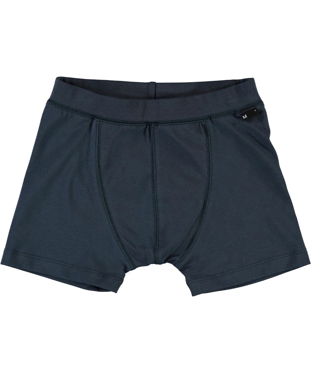 Jon - Summer Night - Biologische boxershort in donkerblauw