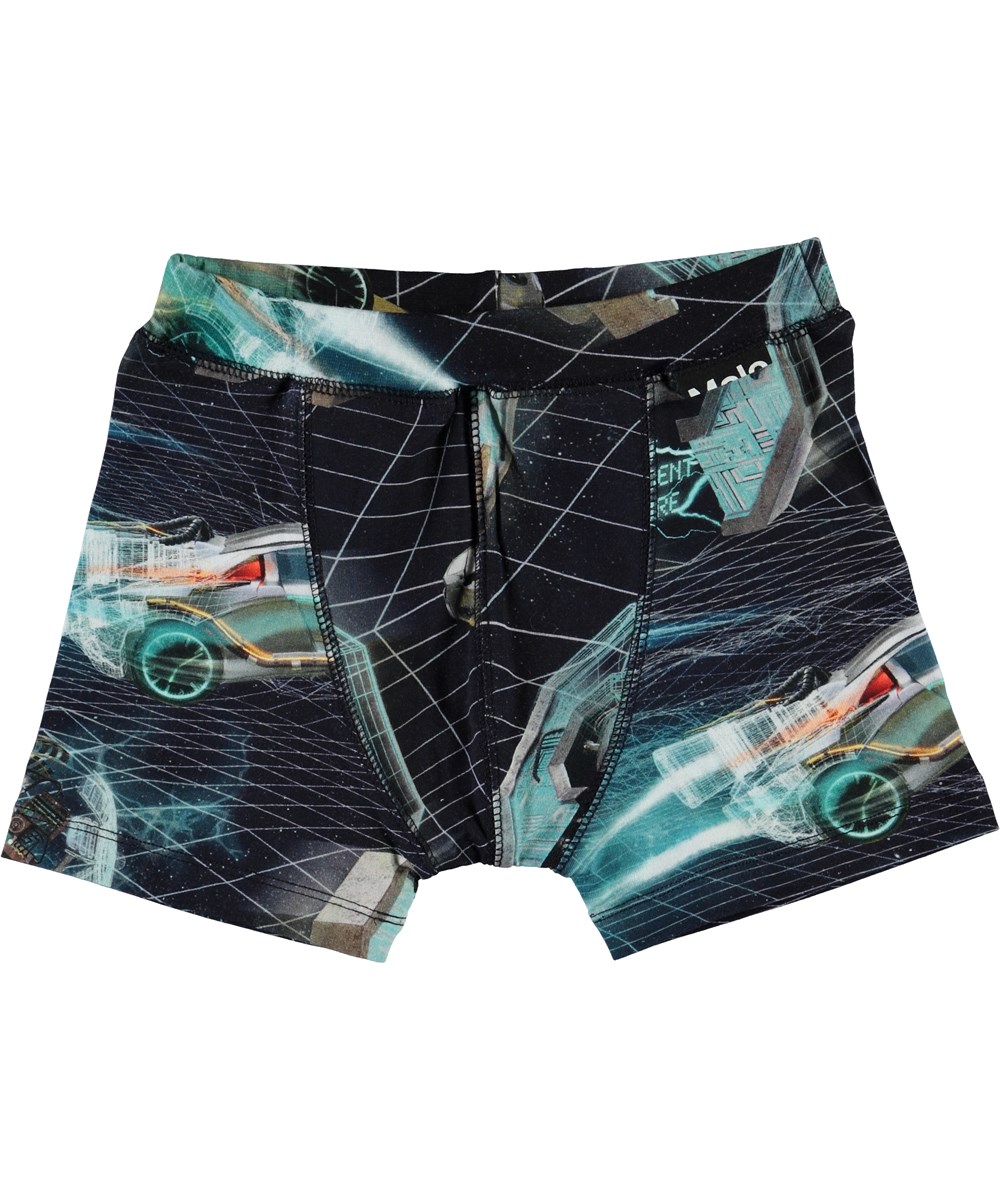 Jon - Time Machines - Biologische boxershort met tijdmachine’s