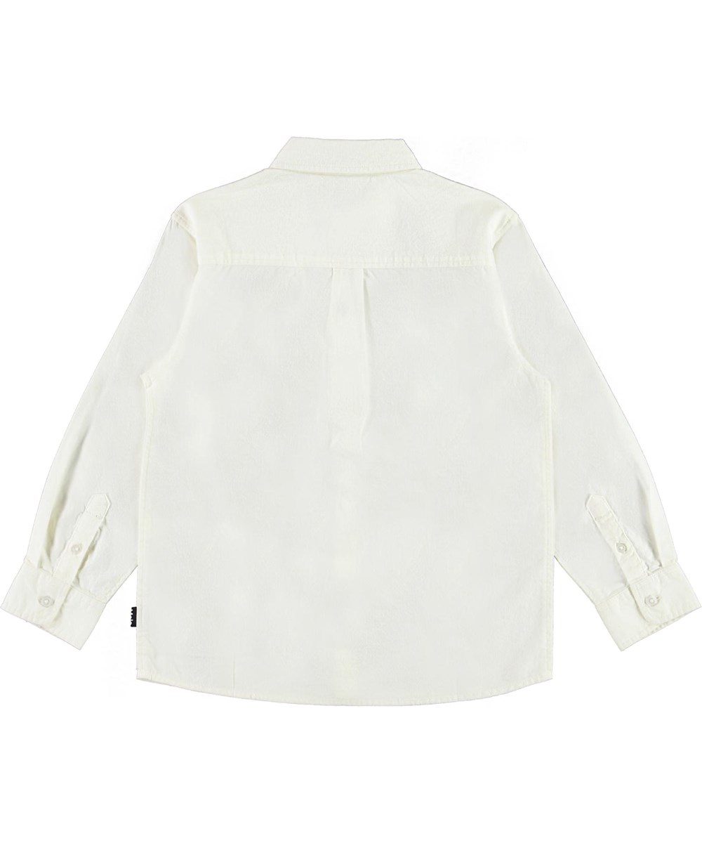 Reex - White Star - Klassieke witte katoenen blouse