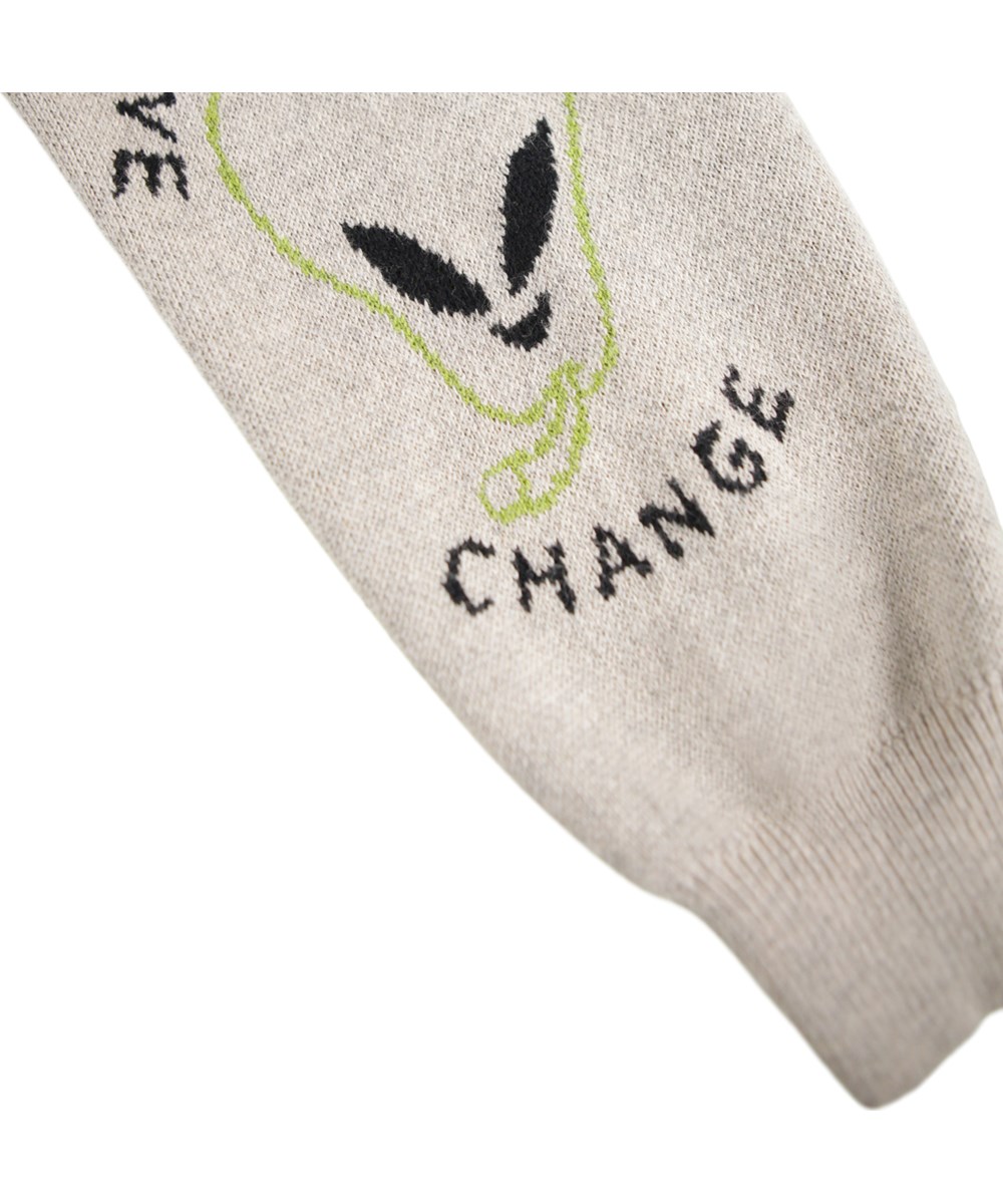 Burt - Neutral Mix - Gebreid kindervest gemaakt van katoen/wol in vele kleuren.