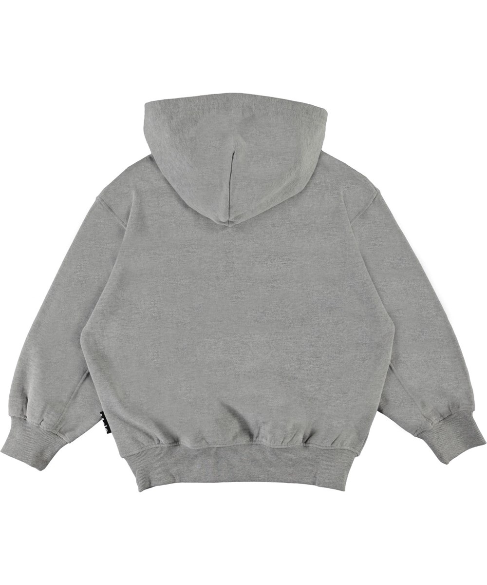 Maxx - Grey Melange - Grijze biologische hooide met future