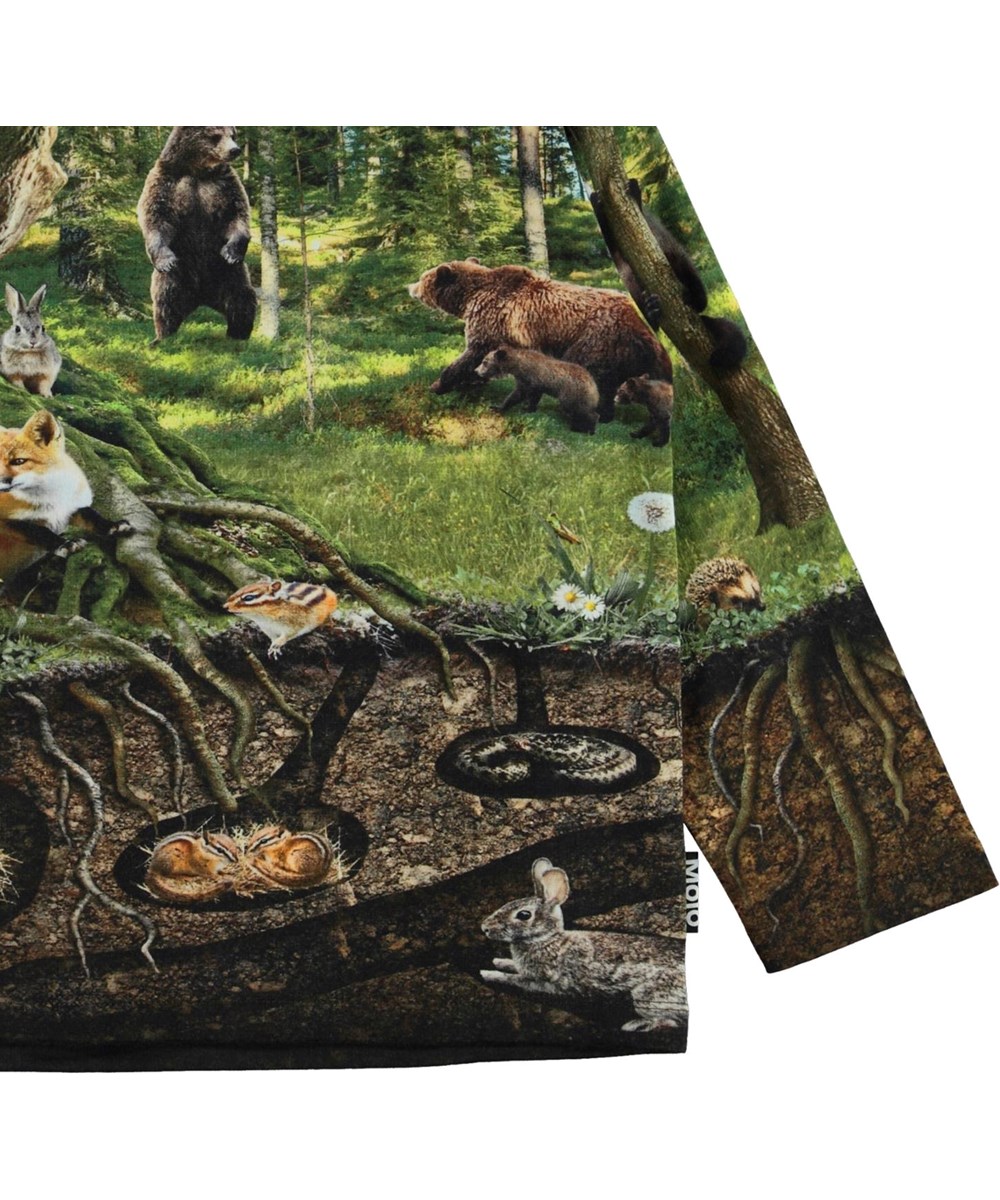 Mountoo - Forest Living - Shirt met lange mouwen en bosdieren