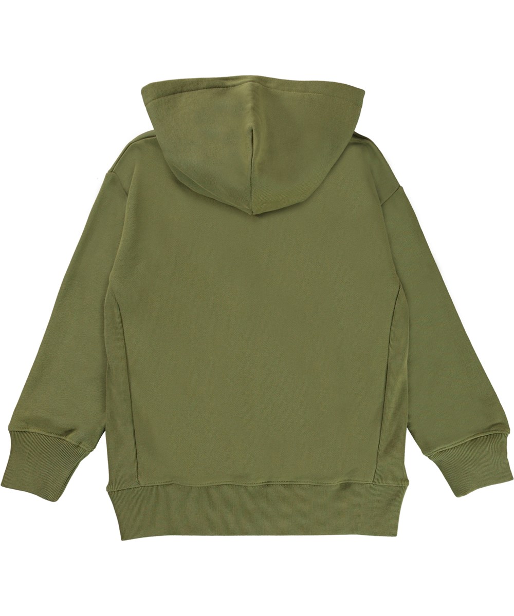 Moz - Sphagnum - Groene biologische hoodie