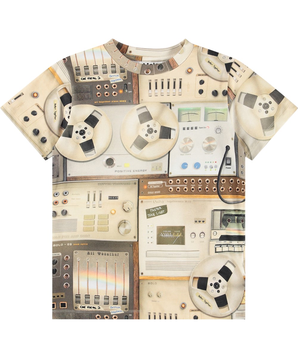 Ralphie - Mixers - Kinder T-shirt gemaakt van biologisch katoen met een print