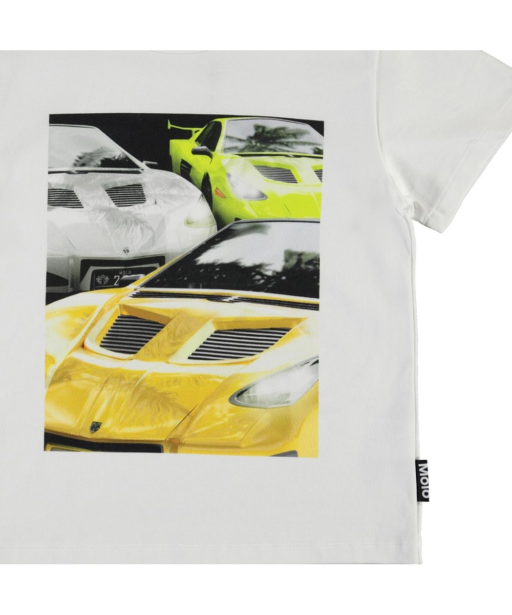 Rame - Cars Reflection - Biologische t-shirt met autoprint