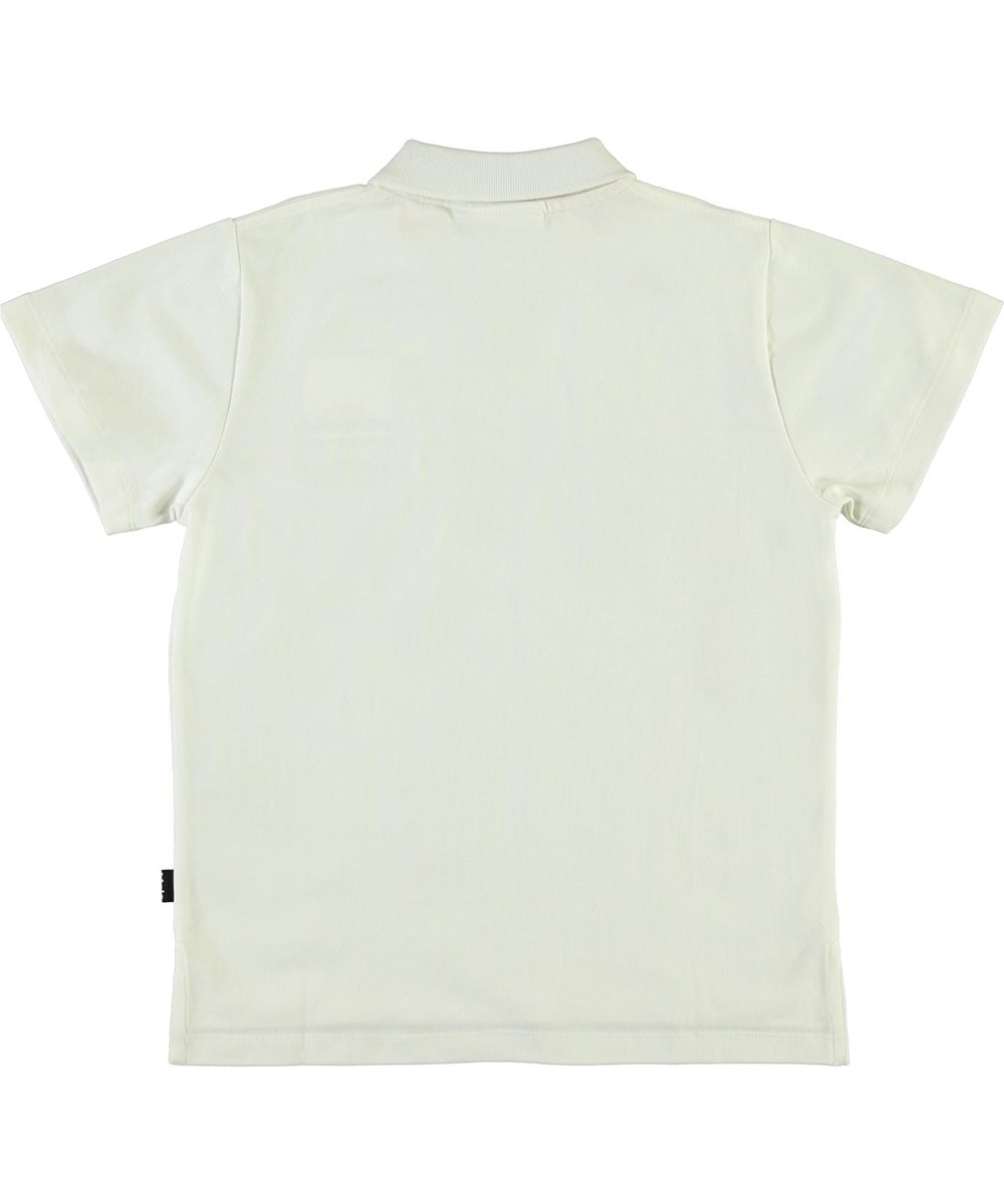 Ramon - White - Witte biologische California polo shirt