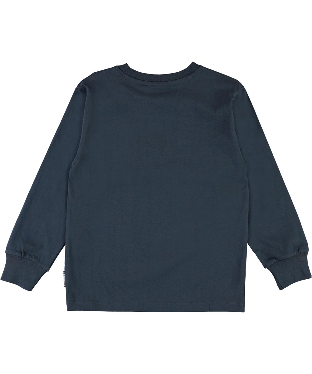 Rasmono - Summer Night - Biologische blauwe shirt