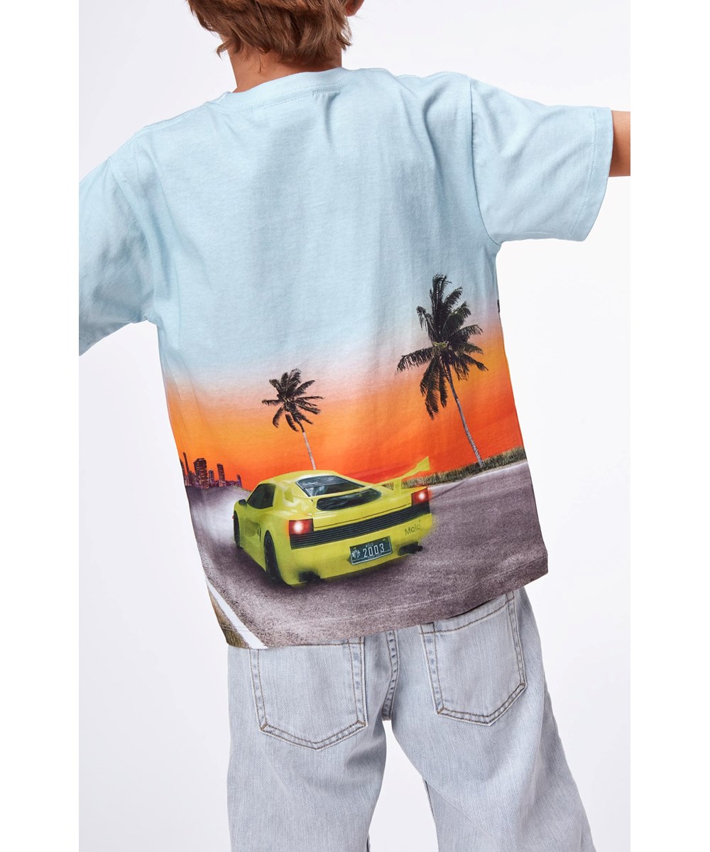 Rasmus - Ocean Drive - Ocean drive t-shirt met auto
