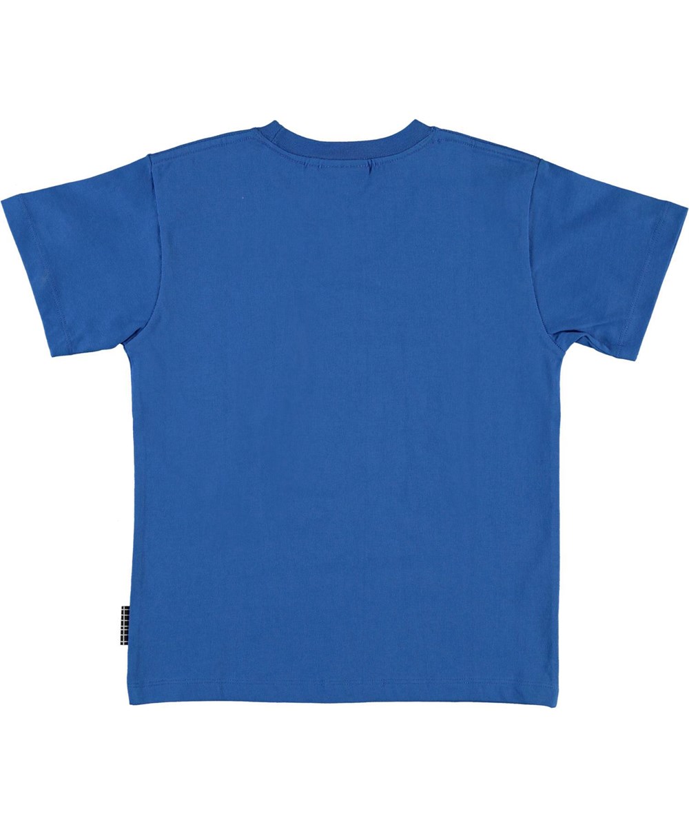 Rasmus - Cobalt - Blauwe biologische t-shirt