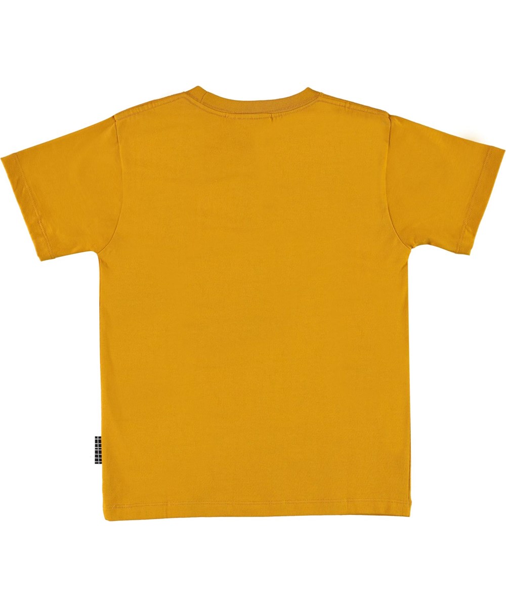 Rasmus - Honey - Gele biologische t-shirt