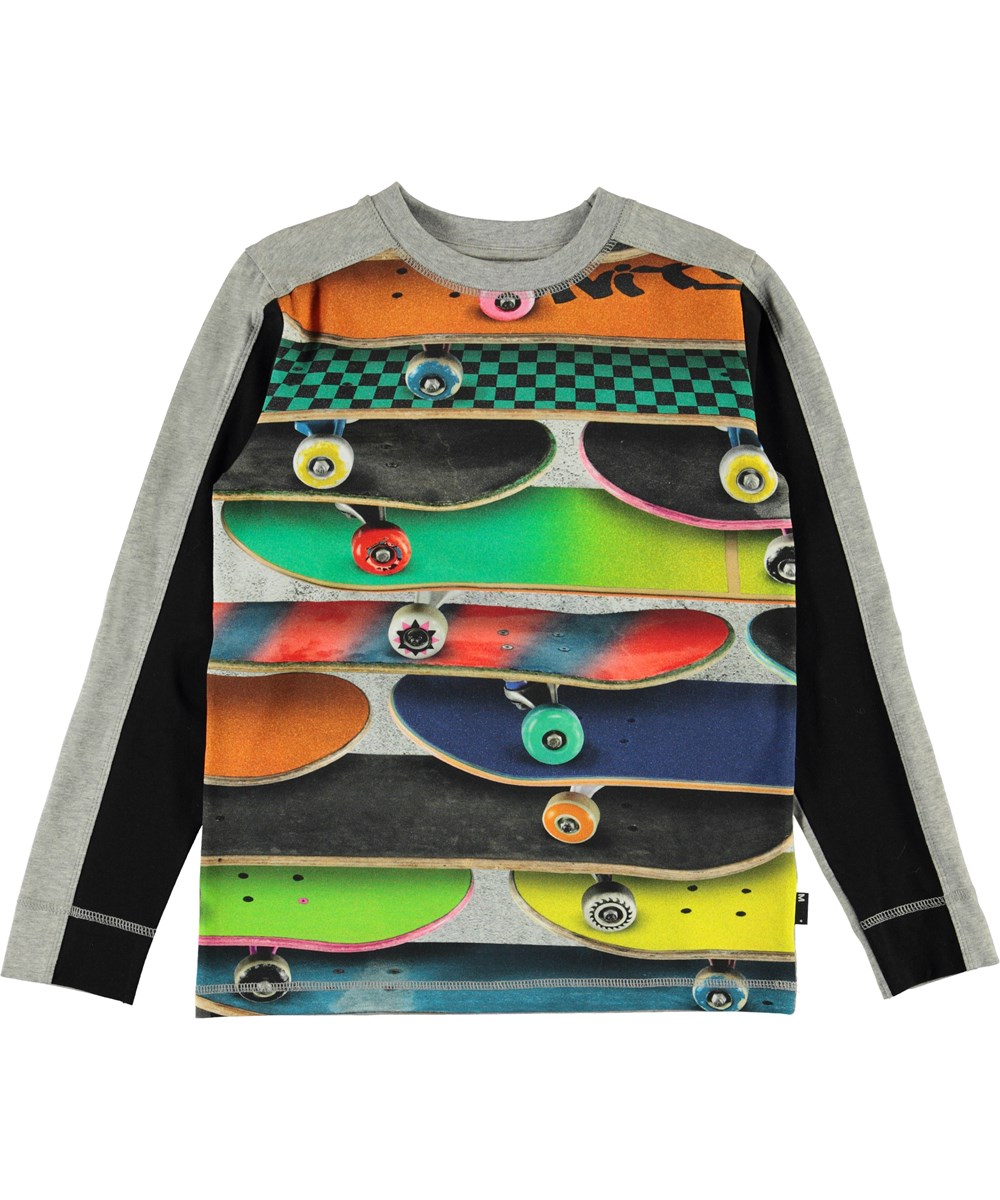 Raso - Skateboards - Shirt met skateboardprint