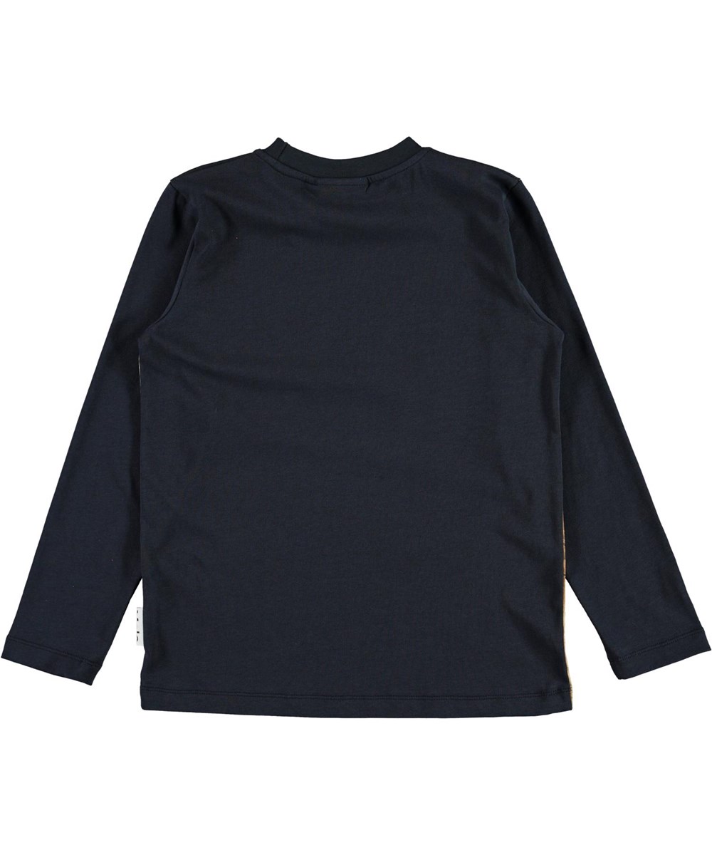 Reif - Mars - Zwarte biologische shirt met een print van Mars