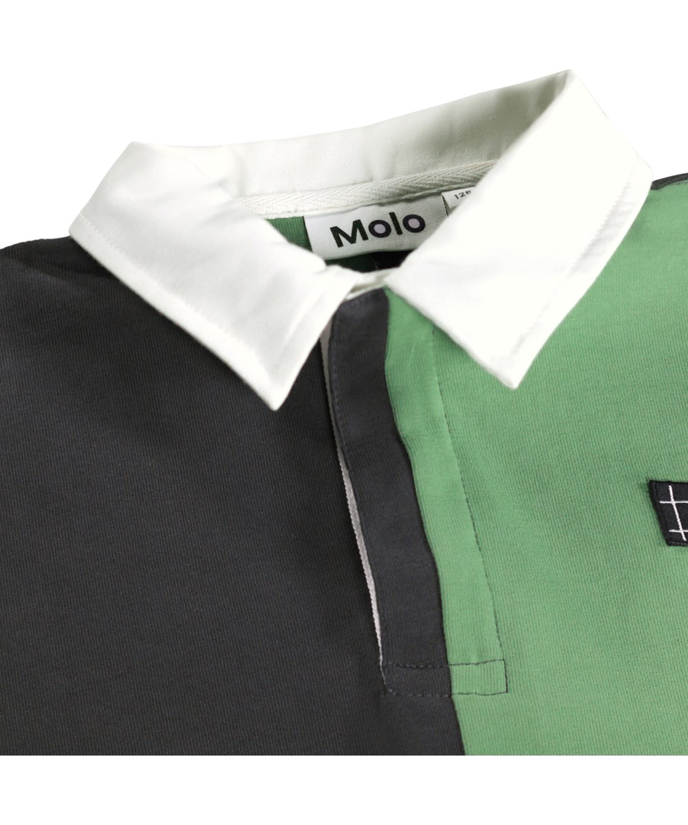 Relz - Check Mix - Rugbyshirt voor kinderen gemaakt van biologisch katoen